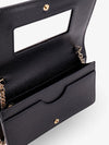 GG Marmont Leather Chain Wallet