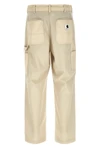 sacai x carhartt wip duck wool blend fabric pants