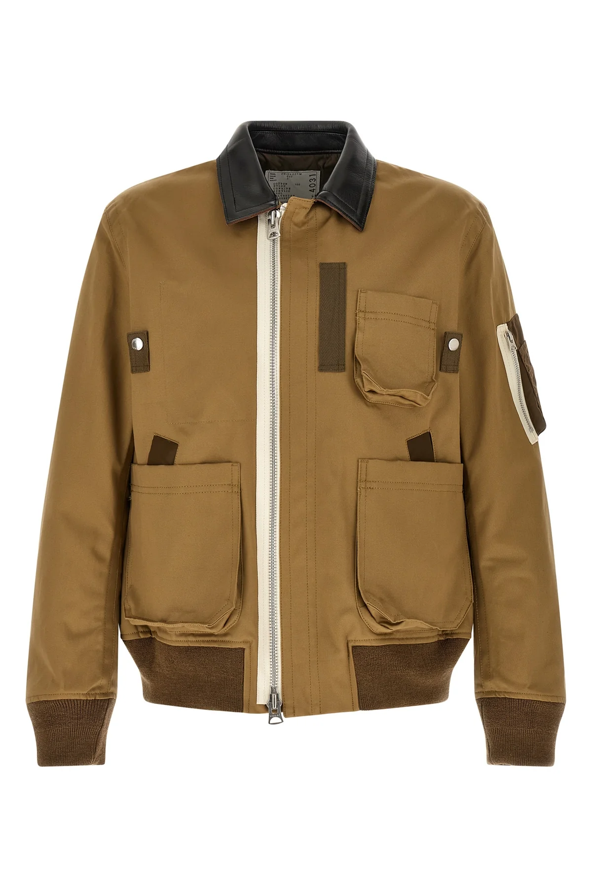SACAI 3 the camel color sacai blouson