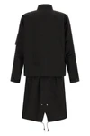 the sacai nylon twill x rip stop coat