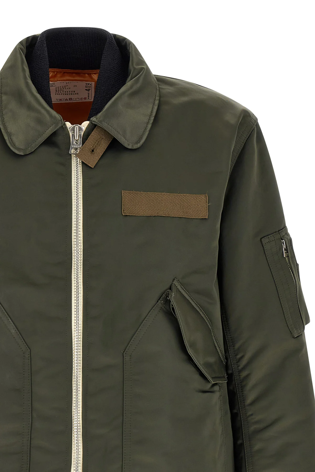 sacas double layer blouson