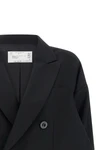 blazer in wool blend