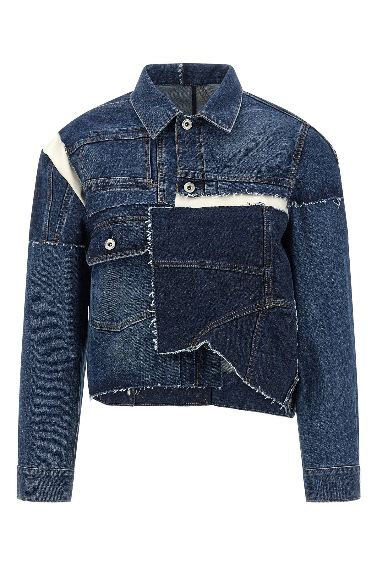 SACAI 1 cotton denim jacket