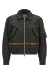 the sacai double layer blouson redefines outerwear through a complex