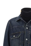 the sacai jacket redefines the codes of outerwear through a hybrid architecture