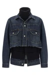 the sacai jacket redefines the codes of outerwear through a hybrid architecture