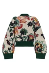 the sacai knitted blouson redefines contemporary knitwear through a masterful pl