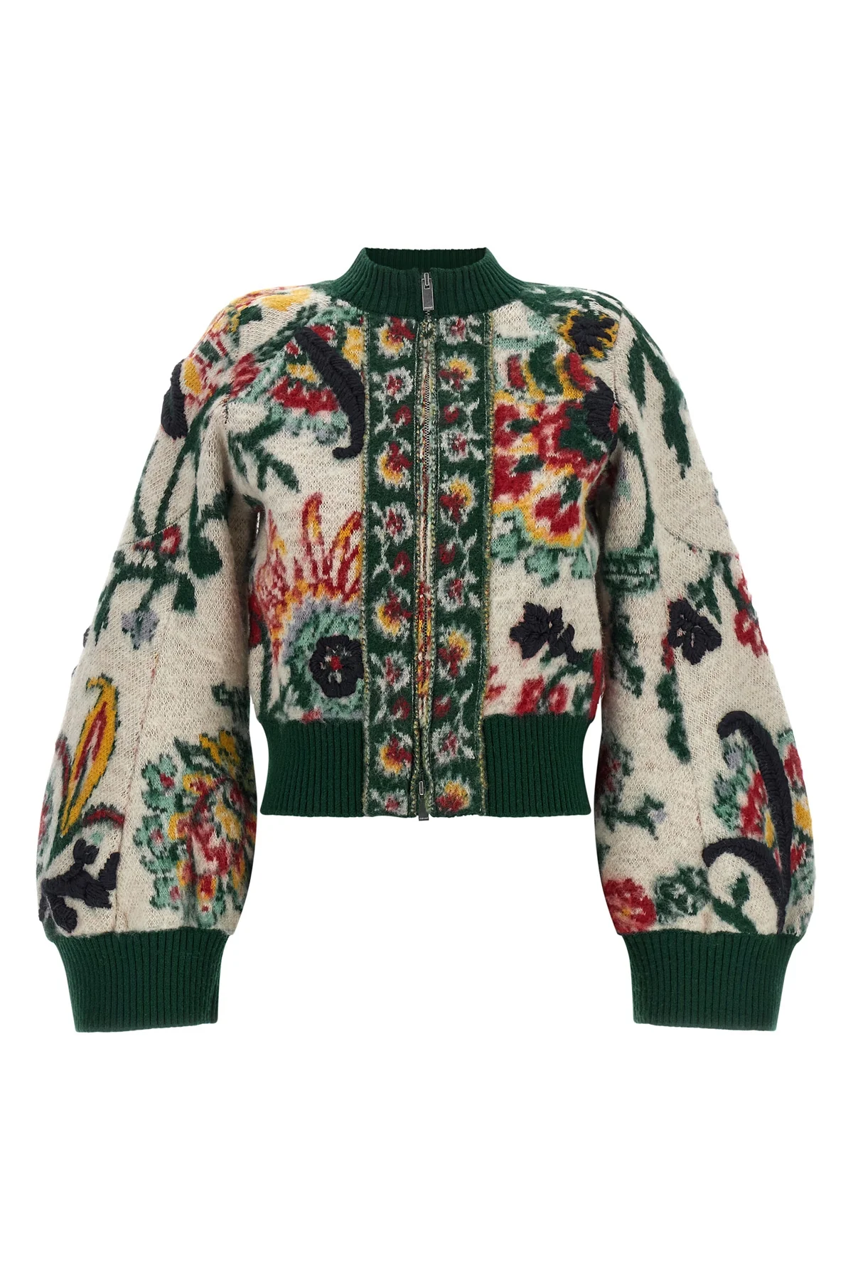 SACAI 1 the sacai knitted blouson redefines contemporary knitwear through a masterful pl
