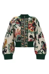 the sacai knitted blouson redefines contemporary knitwear through a masterful pl