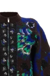 the sacai blouson redefines the codes of knitwear through a silhouette crop