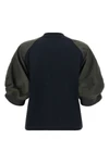 the sacai t-shirt redefines the codes of casual dress through a hybrid and sarto