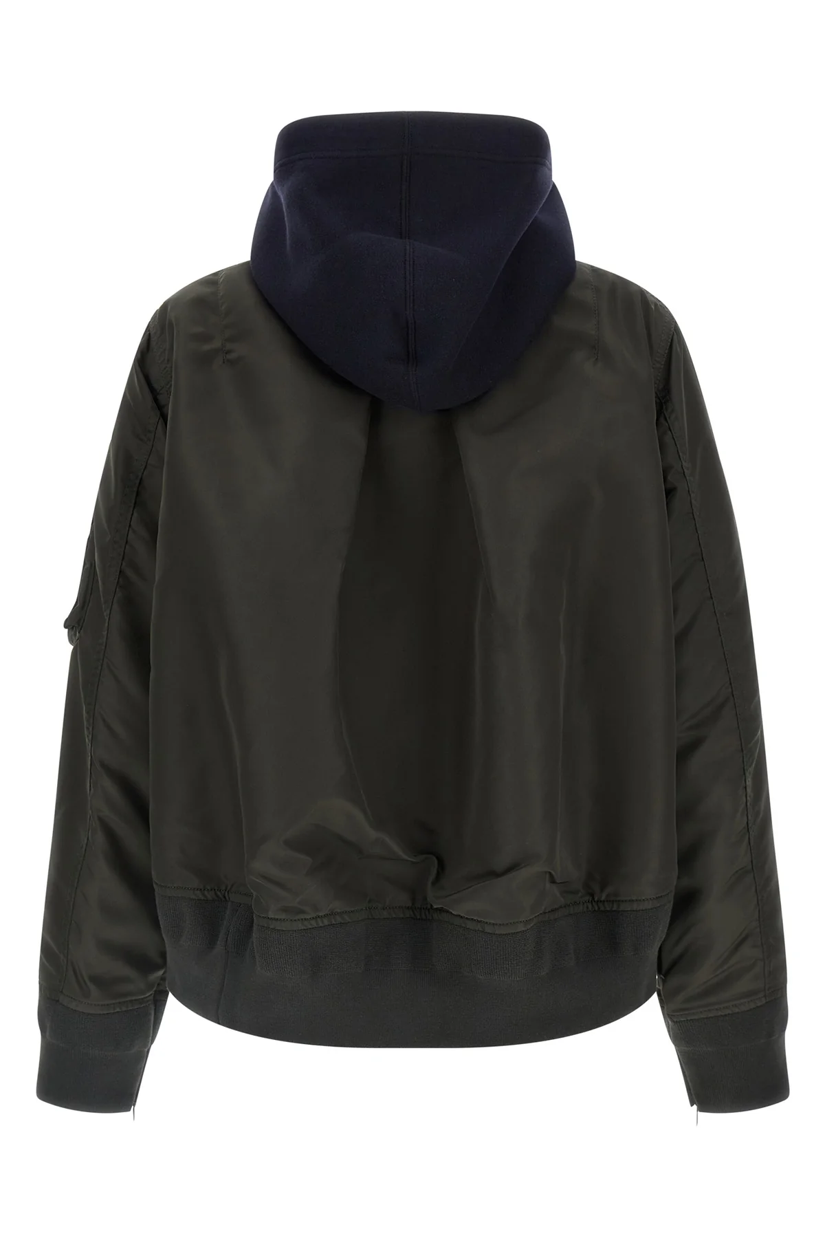 the sacai sponge hybrid sweatshirt redefines the codes of streetwear through a
