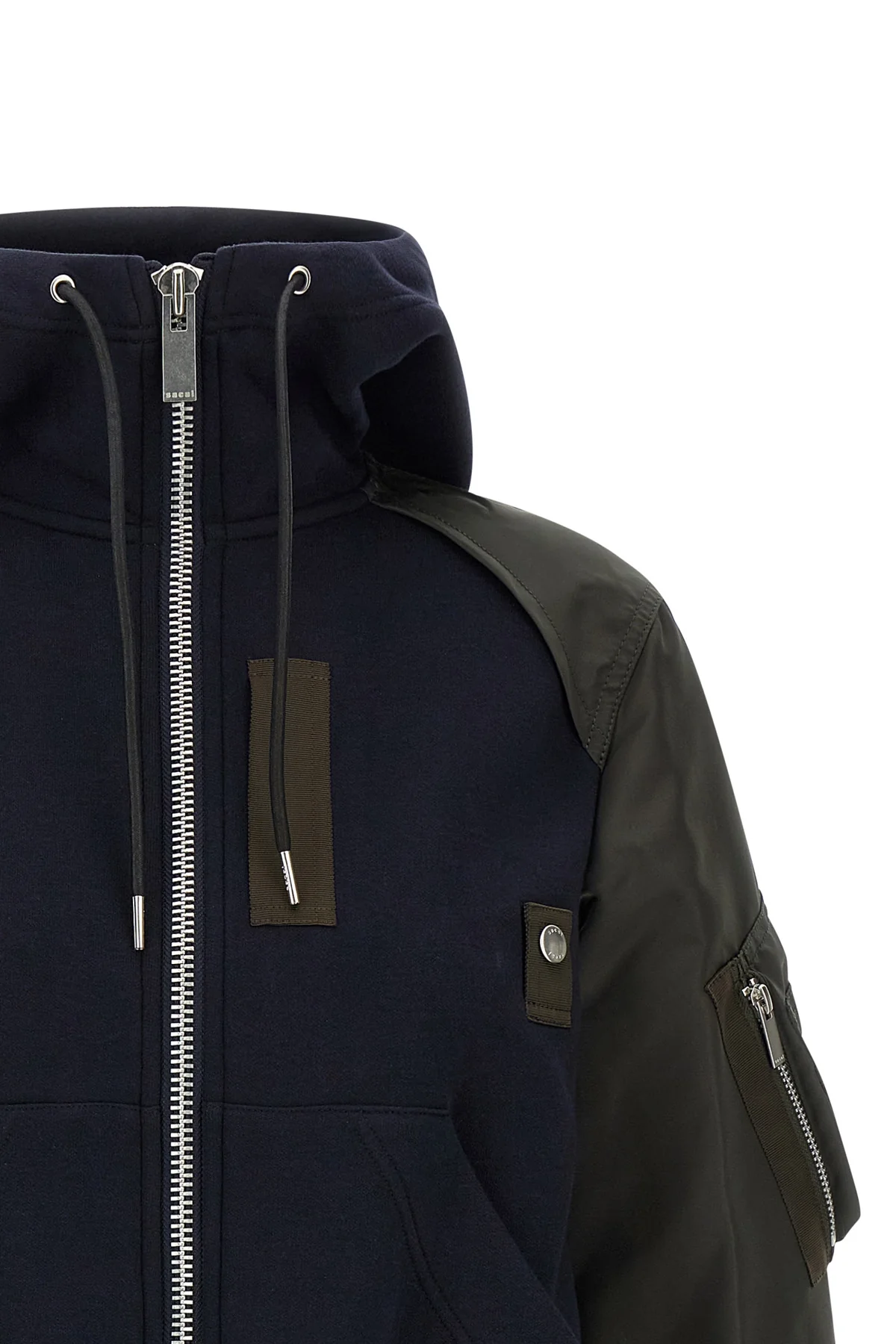 the sacai sponge hybrid sweatshirt redefines the codes of streetwear through a