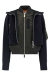 the sacai sponge double-layer bomber jacket redefines the concept of contempor