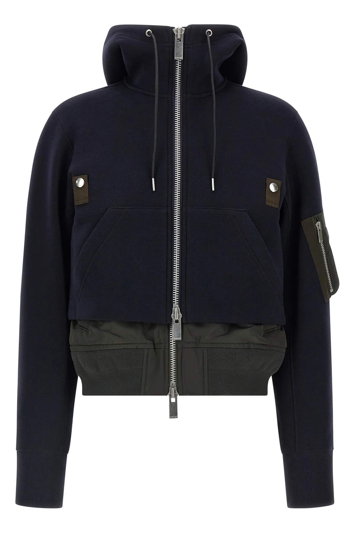the sacai sponge double-layer bomber jacket redefines the concept of contempor