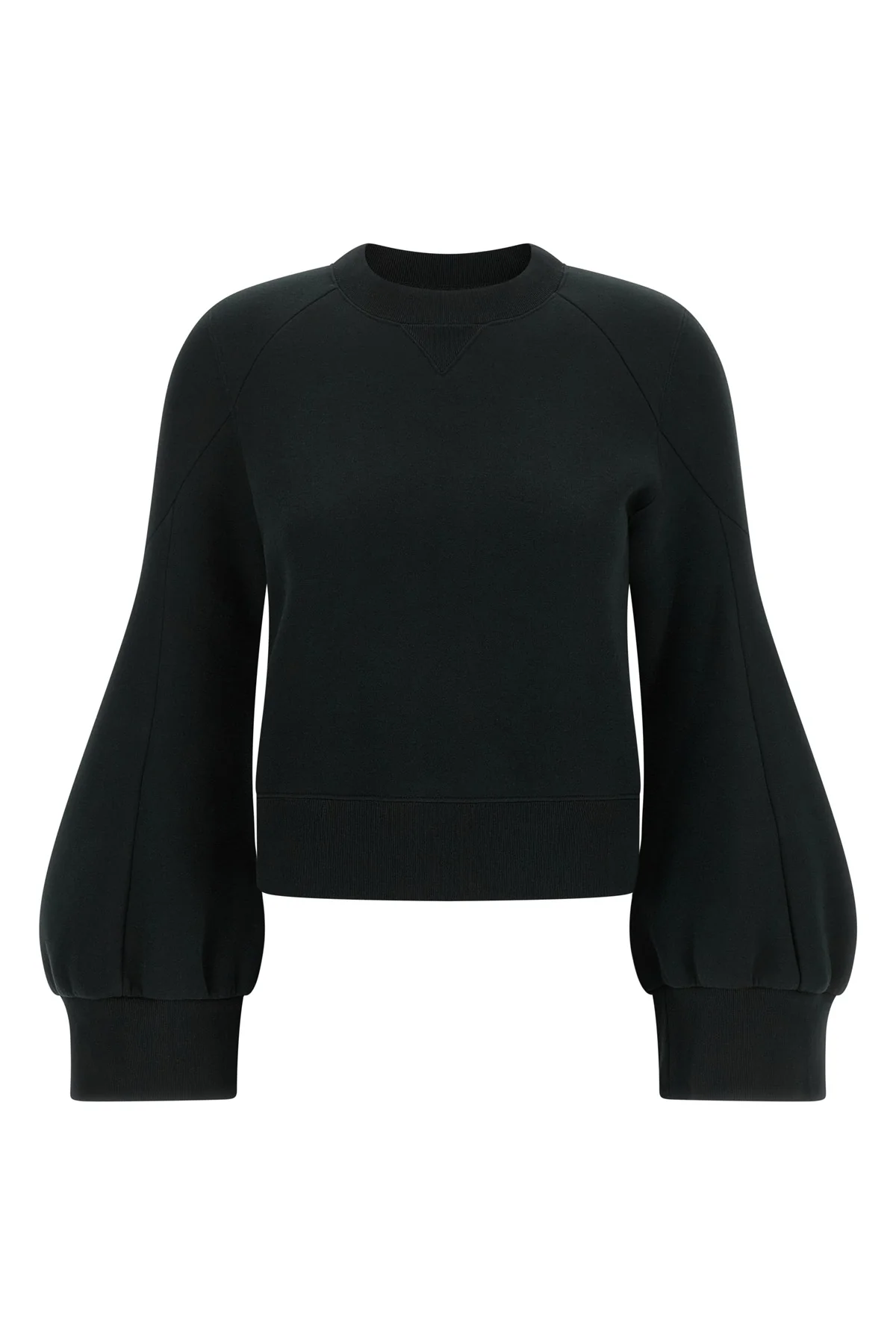 SACAI 2 the sacai sweatshirt redefines the volumes of sports knitwear through a sartoria