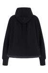 the sacai hoodie redefines the volumes of everyday wardrobe through a relaxed si
