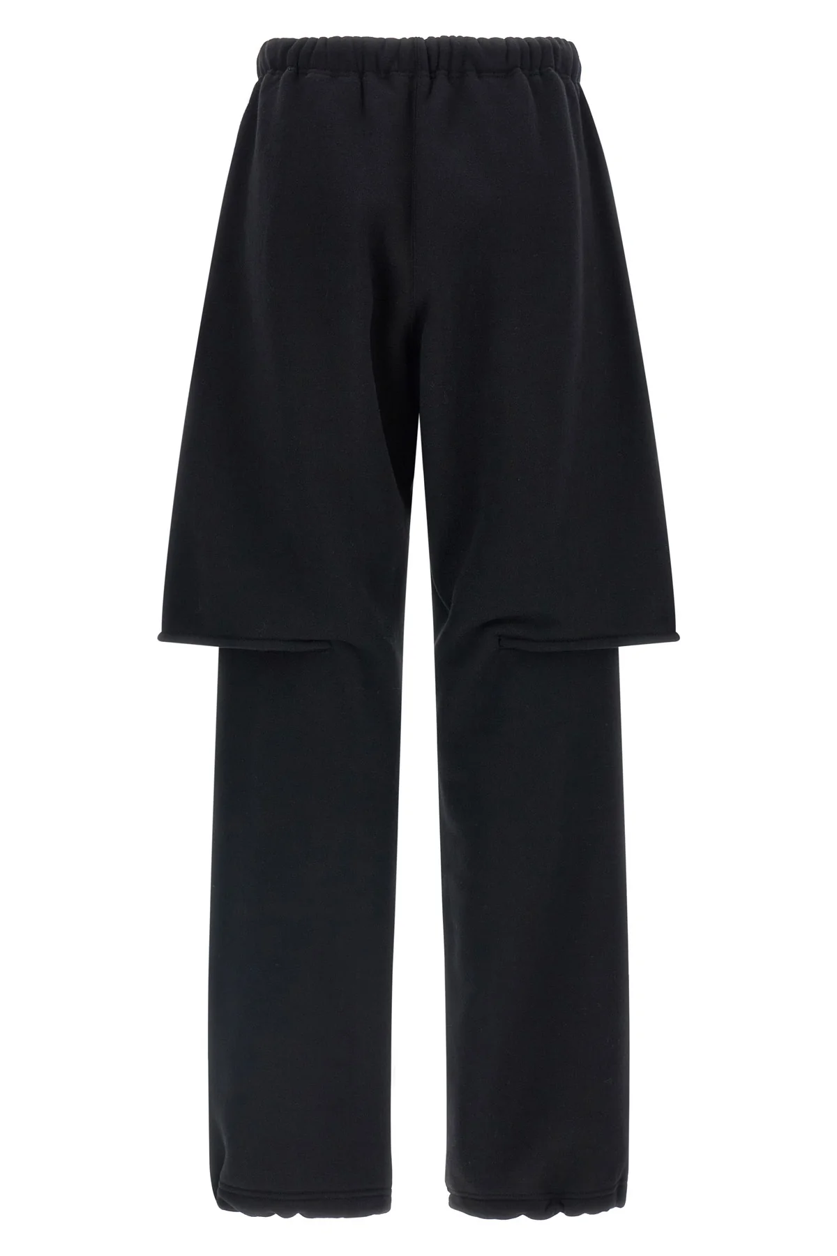 SACAI 0 the sacai pants in pure cotton jersey redefine the codes of casual dress through
