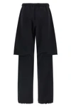 the sacai pants in pure cotton jersey redefine the codes of casual dress through
