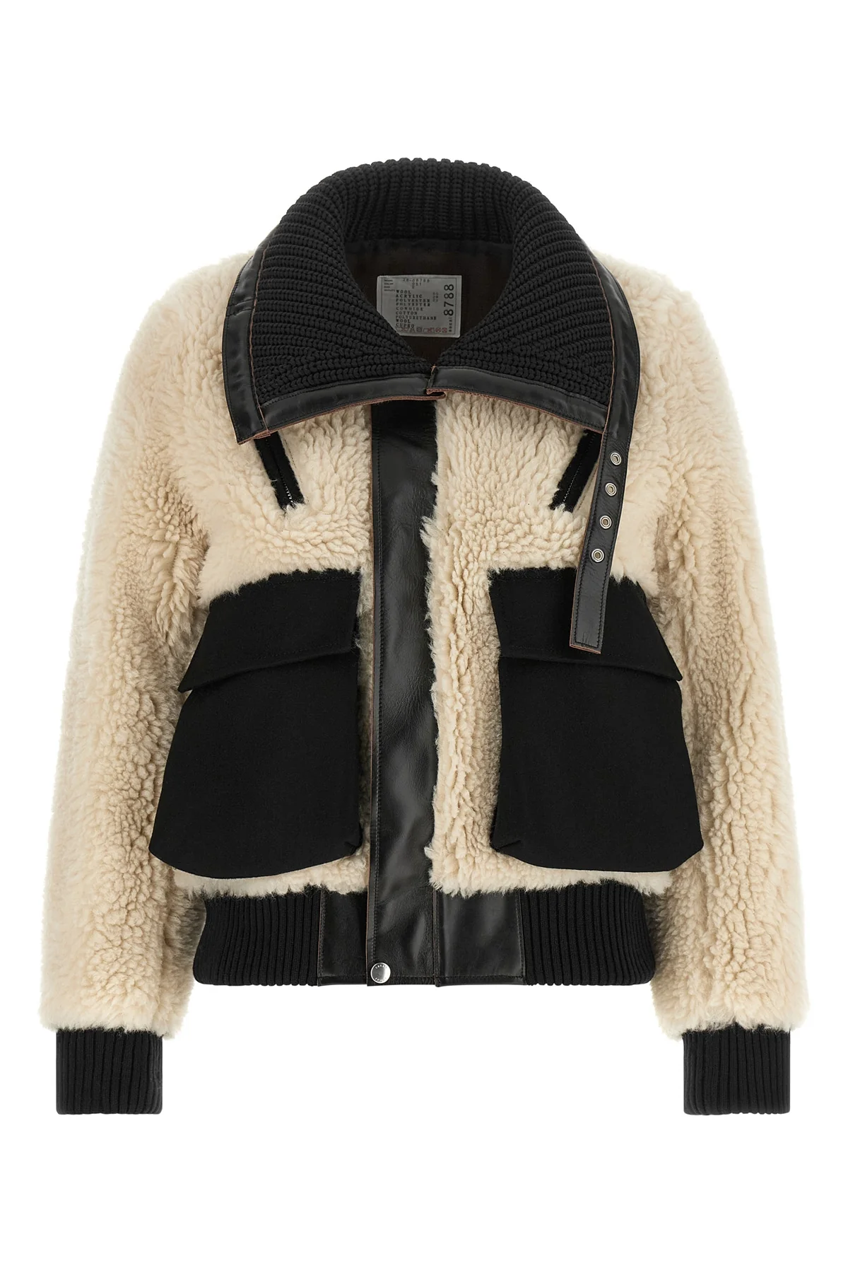 SACAI 1 the sacai jacket redefines the codes of contemporary outerwear through a play of