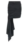 cotton mini skirt