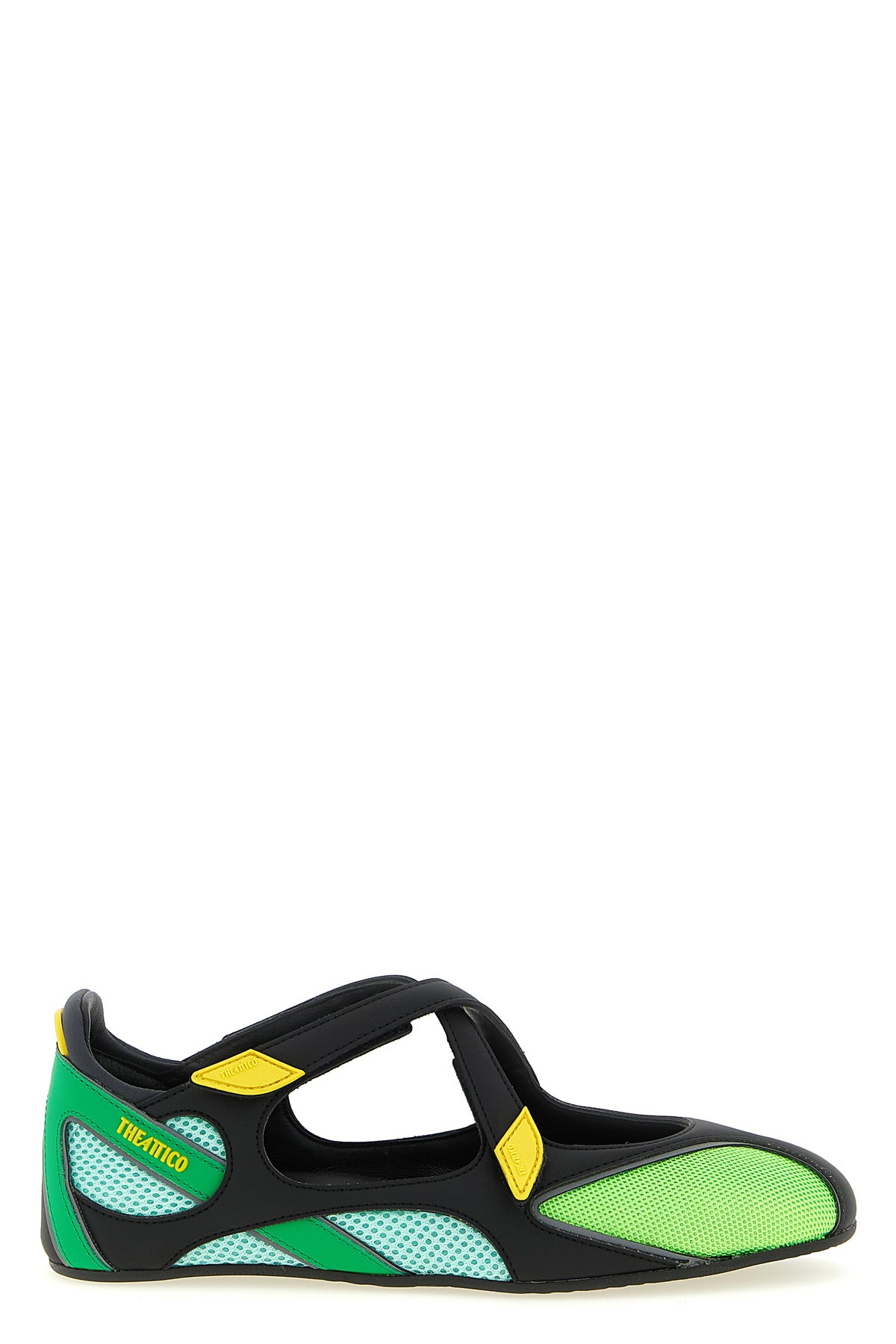 THE ATTICO 36.5 floor 01 ballet flats in synthetic multimaterials