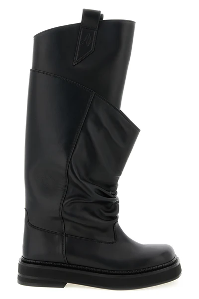robin passeggiata calf leather boot