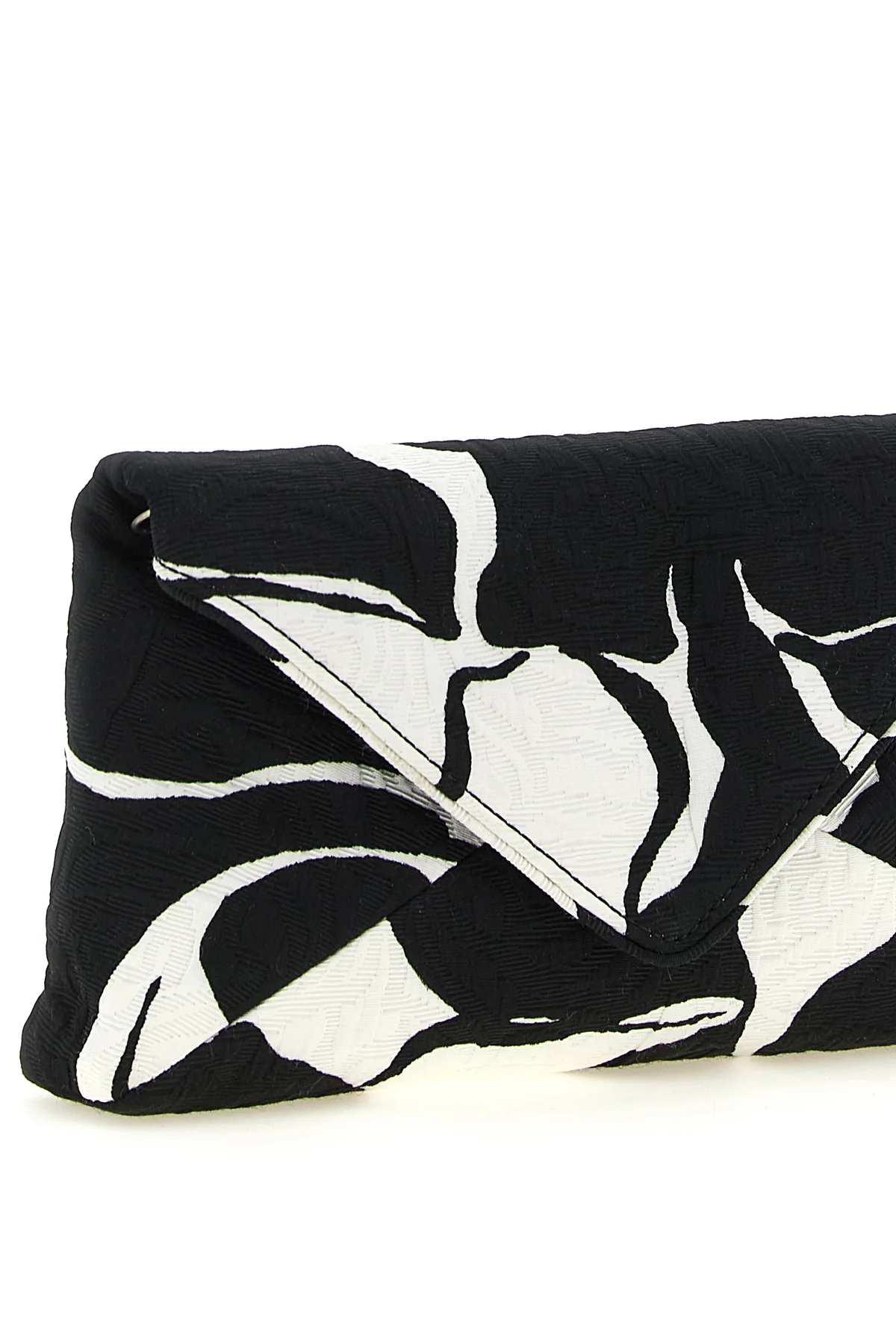 the dries van noten envelope clutch bag features a structured envelope model