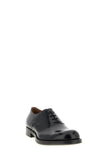 derby model leather lace-up shoes