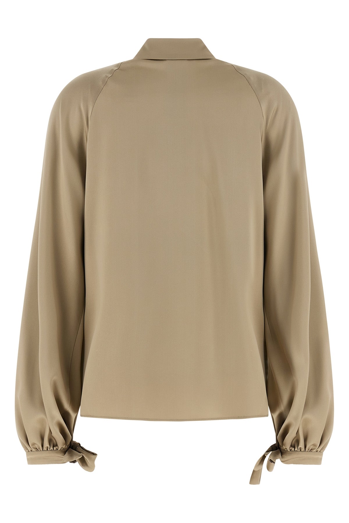 MAX MARA 38 mxealare pure silk heavy satin shirt
