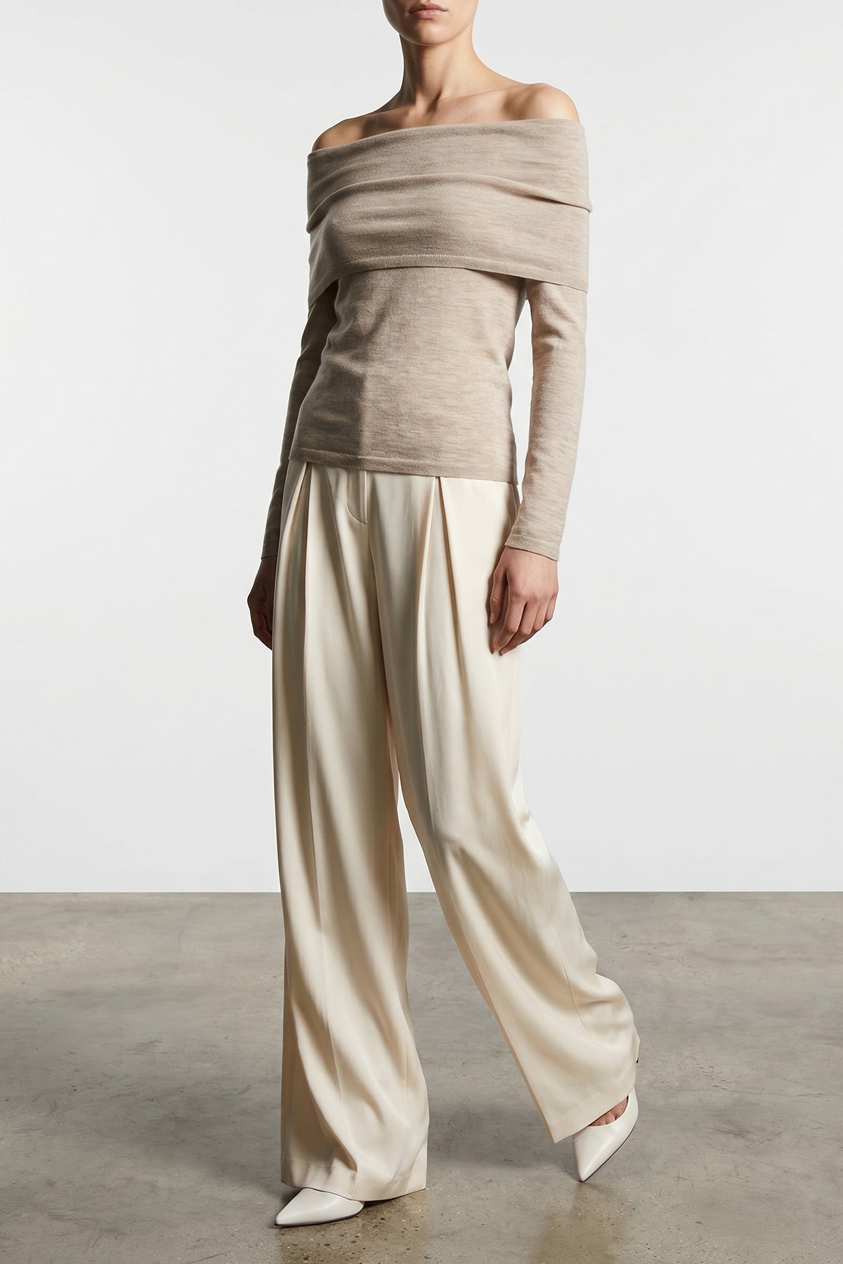MAX MARA 42 mxppalude silk pants