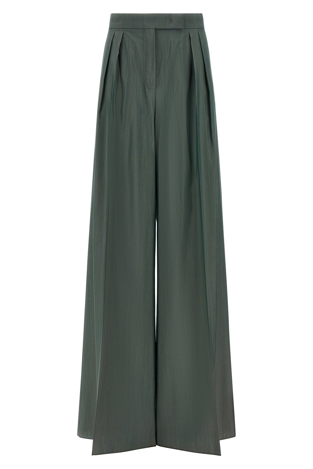 MAX MARA 42 mxgiallo wool and silk trousers