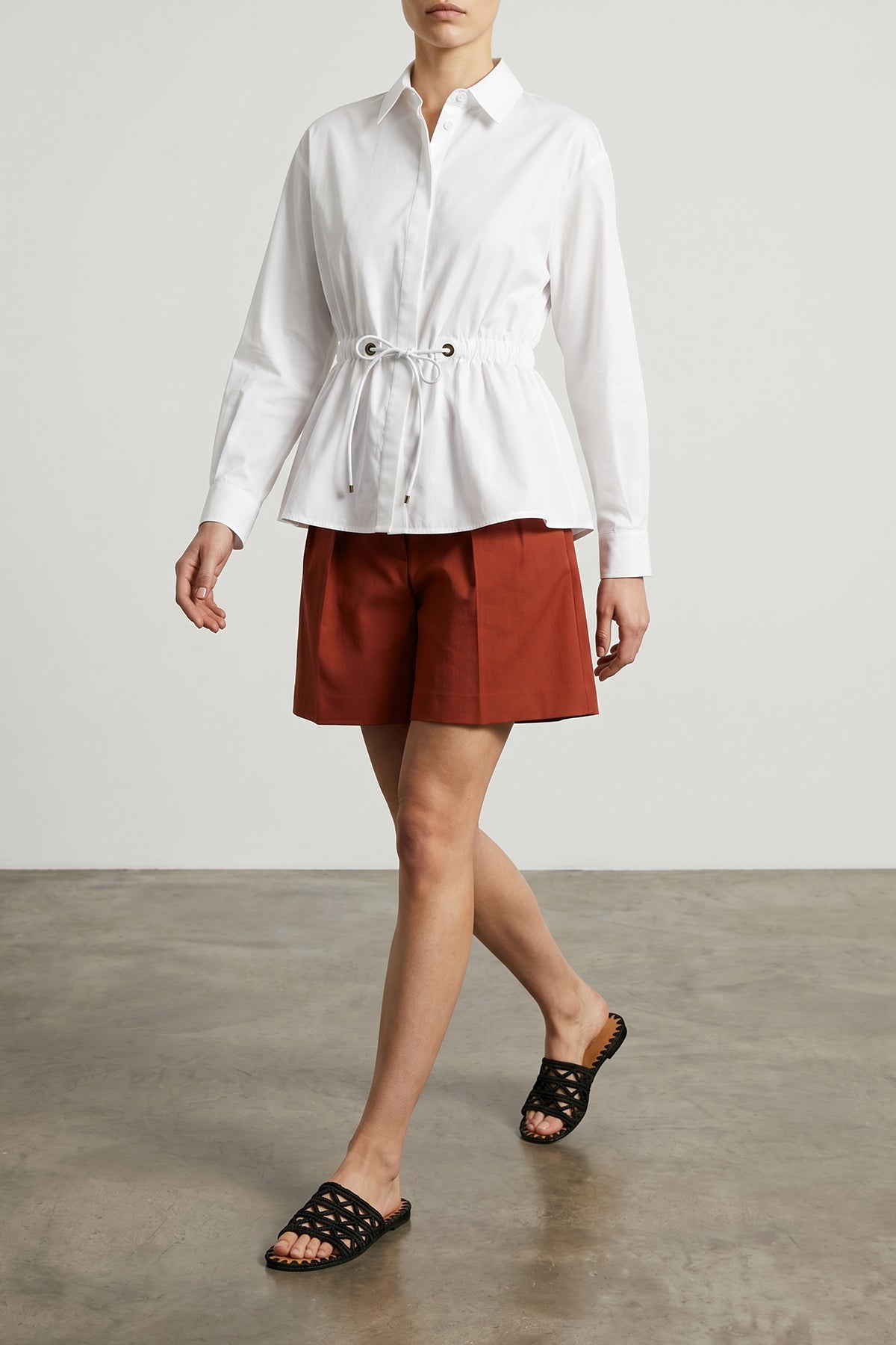 MAX MARA 38 mxmtabacco shorts