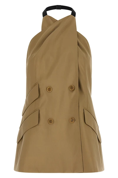 mxsnuraghe double-breasted blazer in light wool and silk poplin