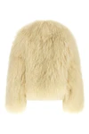 the blancha shearling jacket by mongolia redefines the volumes of outerwear