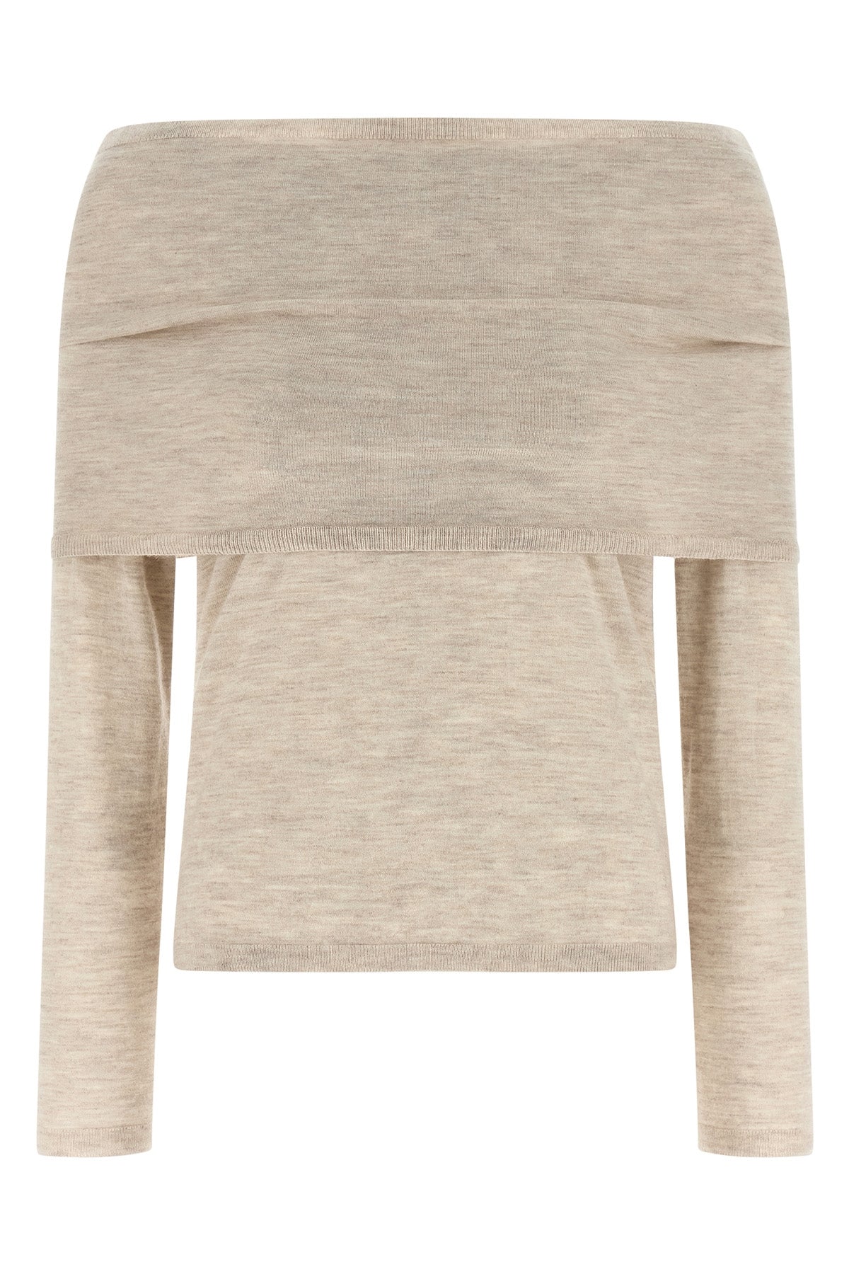 MAX MARA L mxmfaretra sweater in light pure cashmere mélange yarn