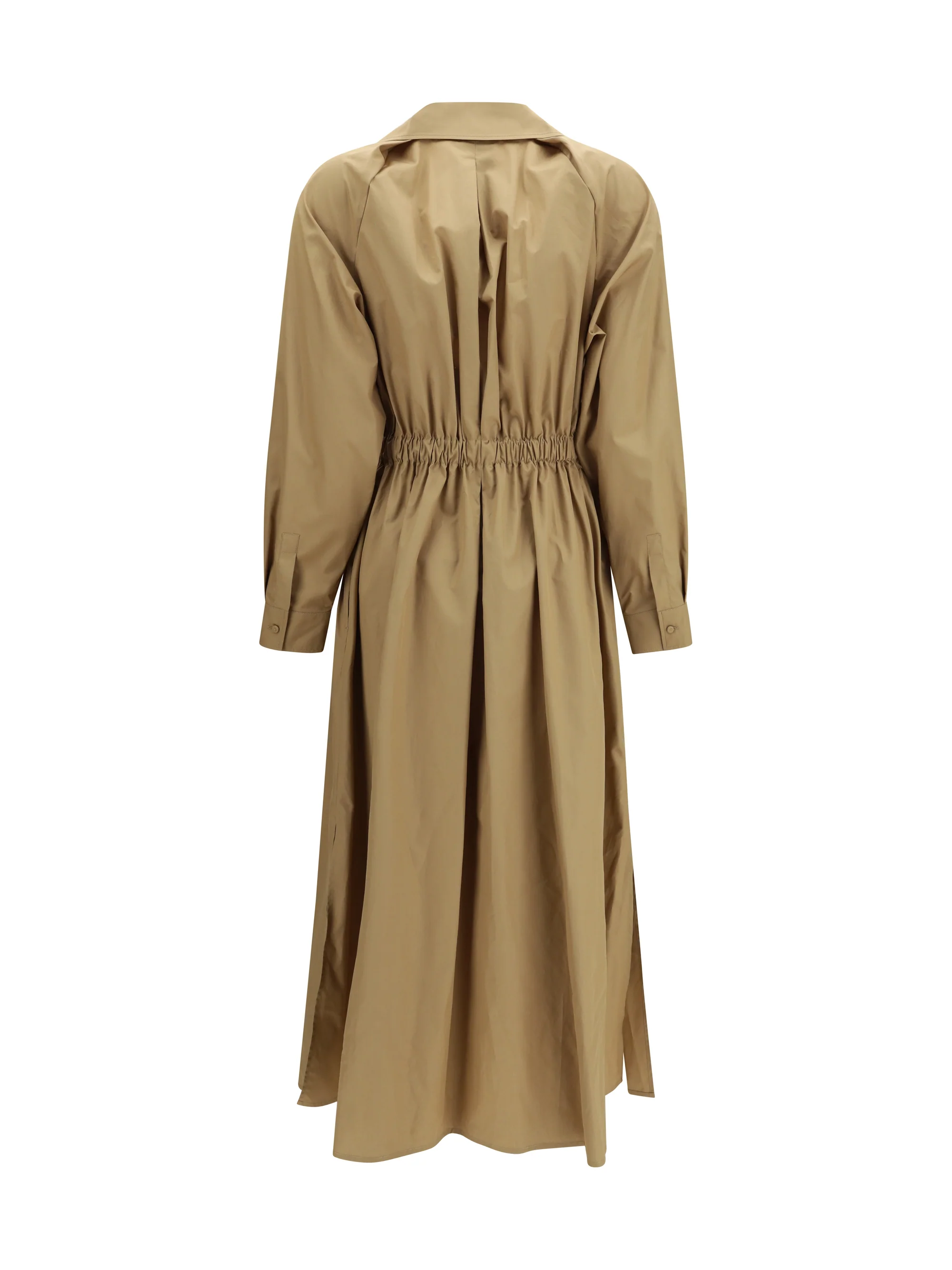 pedaggi midi dress in cotton poplin