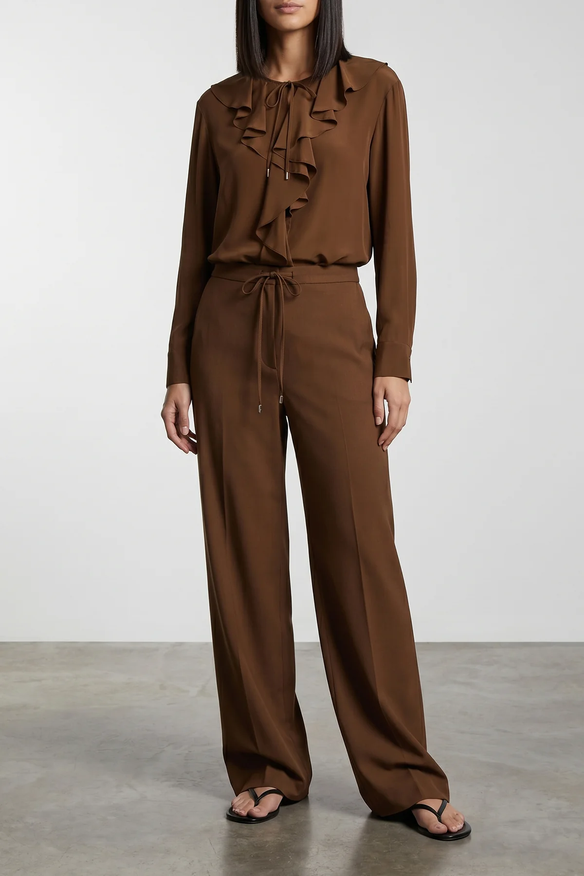 MAX MARA STUDIO 40 mstepica pure silk crêpe de chine blouse