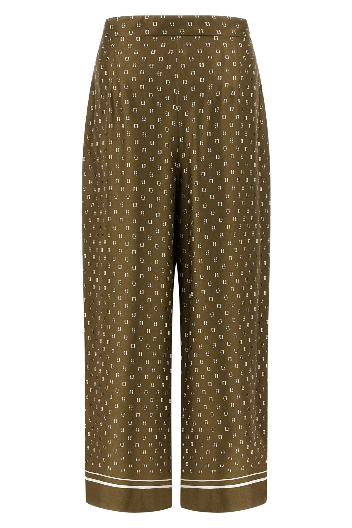 MAX MARA STUDIO 40 mstottelia pants in pure silk twill