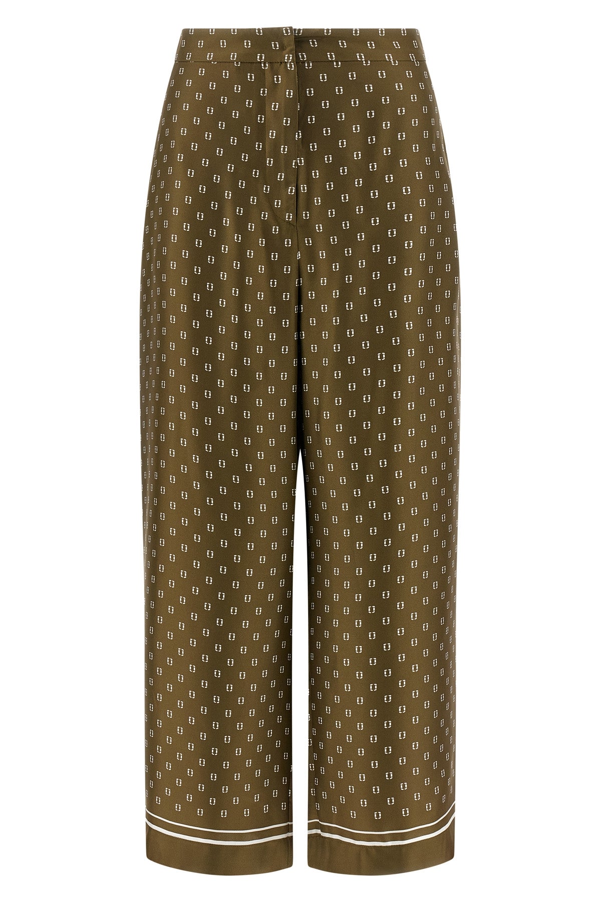 MAX MARA STUDIO 40 mstottelia pants in pure silk twill