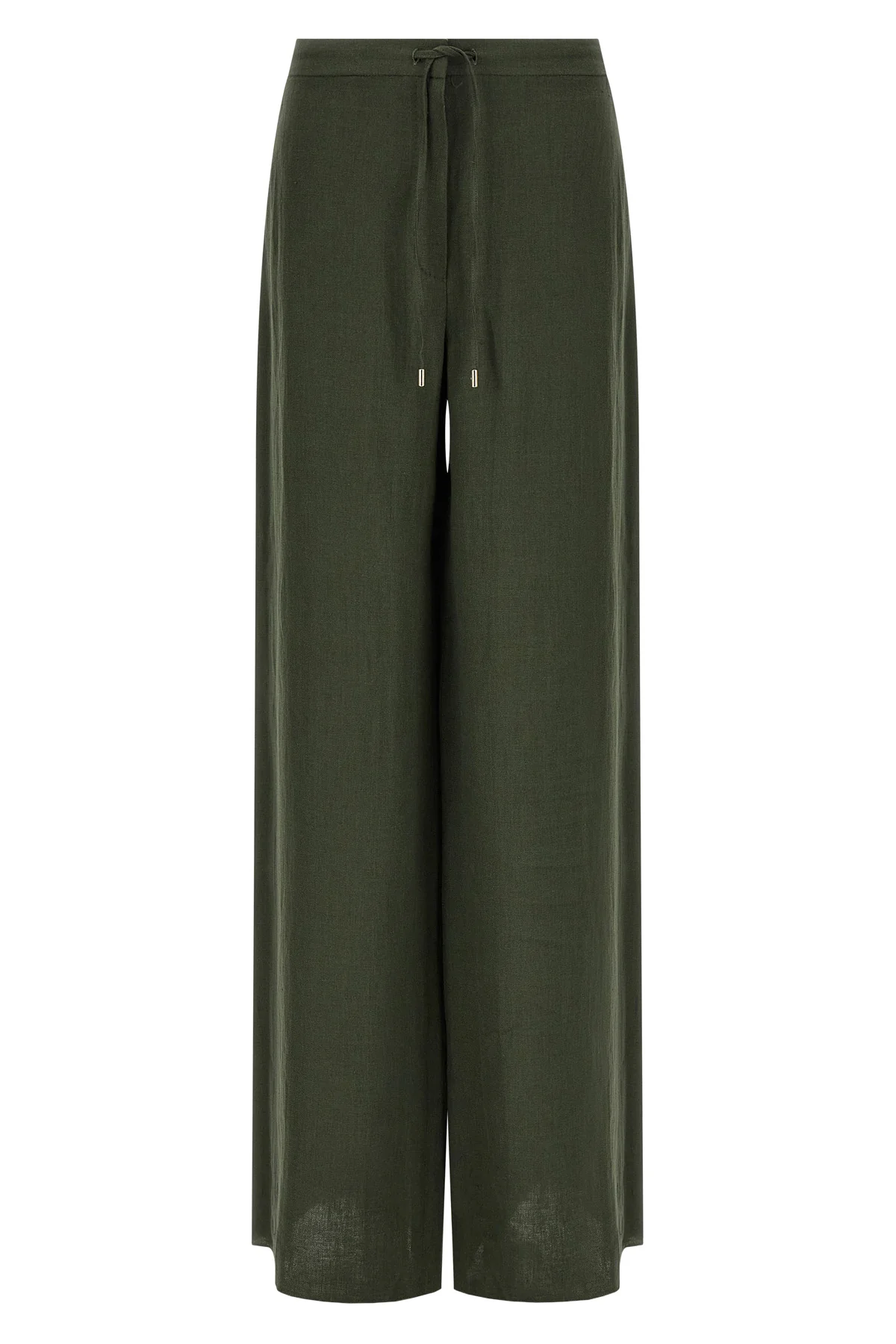 MAX MARA STUDIO 44 mstpelota trousers in pure linen délavé batavia