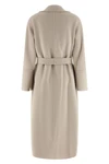 long smmelisa coat in double drap of pure wool sewn by hand