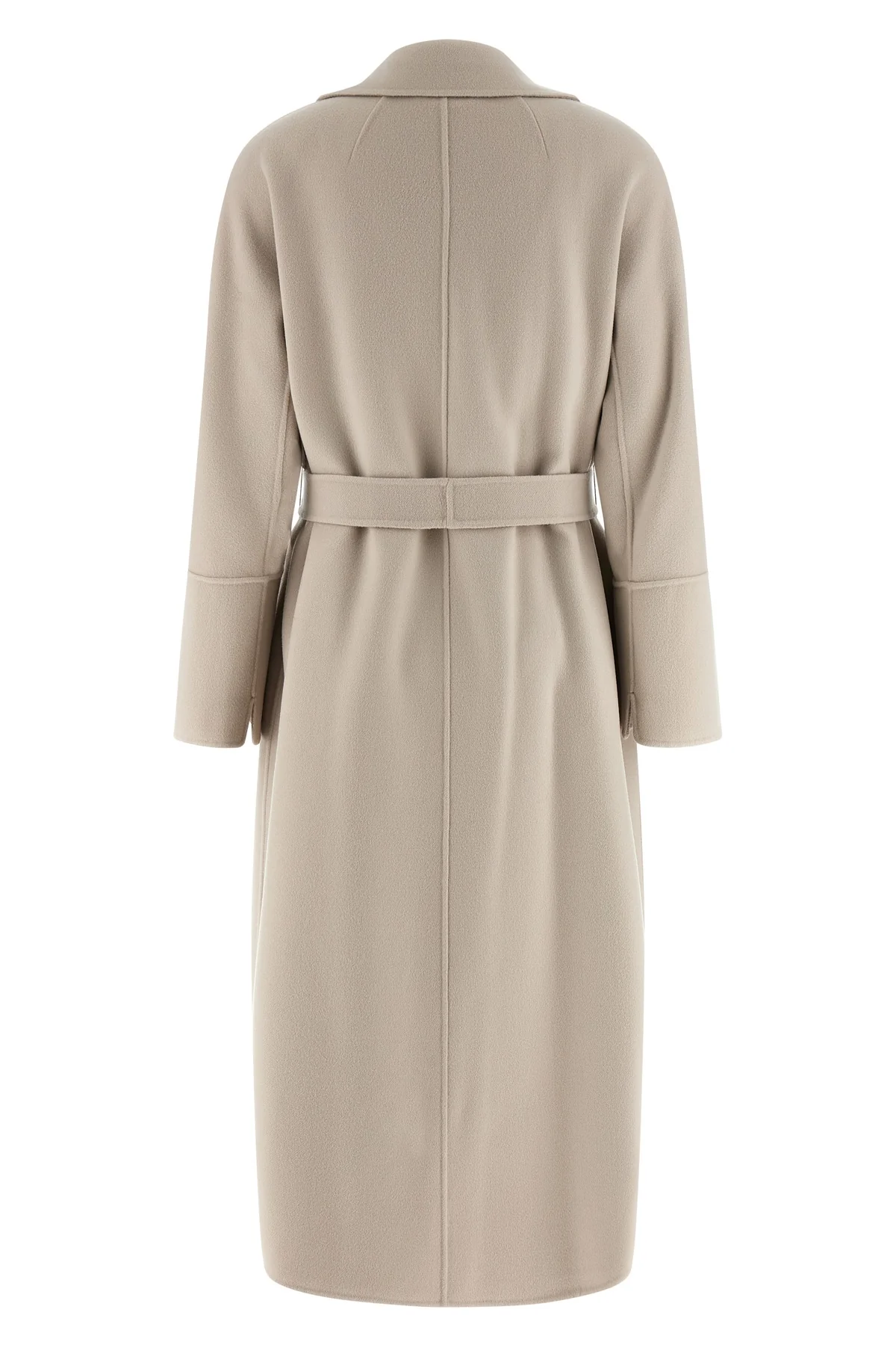 long smmelisa coat in double drap of pure wool sewn by hand