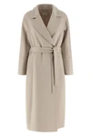 long smmelisa coat in double drap of pure wool sewn by hand