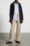 smmargenta pure wool crêpe gabardine joggers