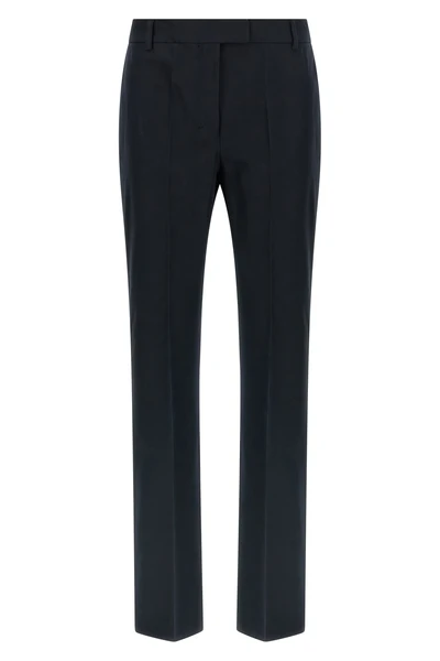 smmfatina trousers in double cotton and stretch viscose