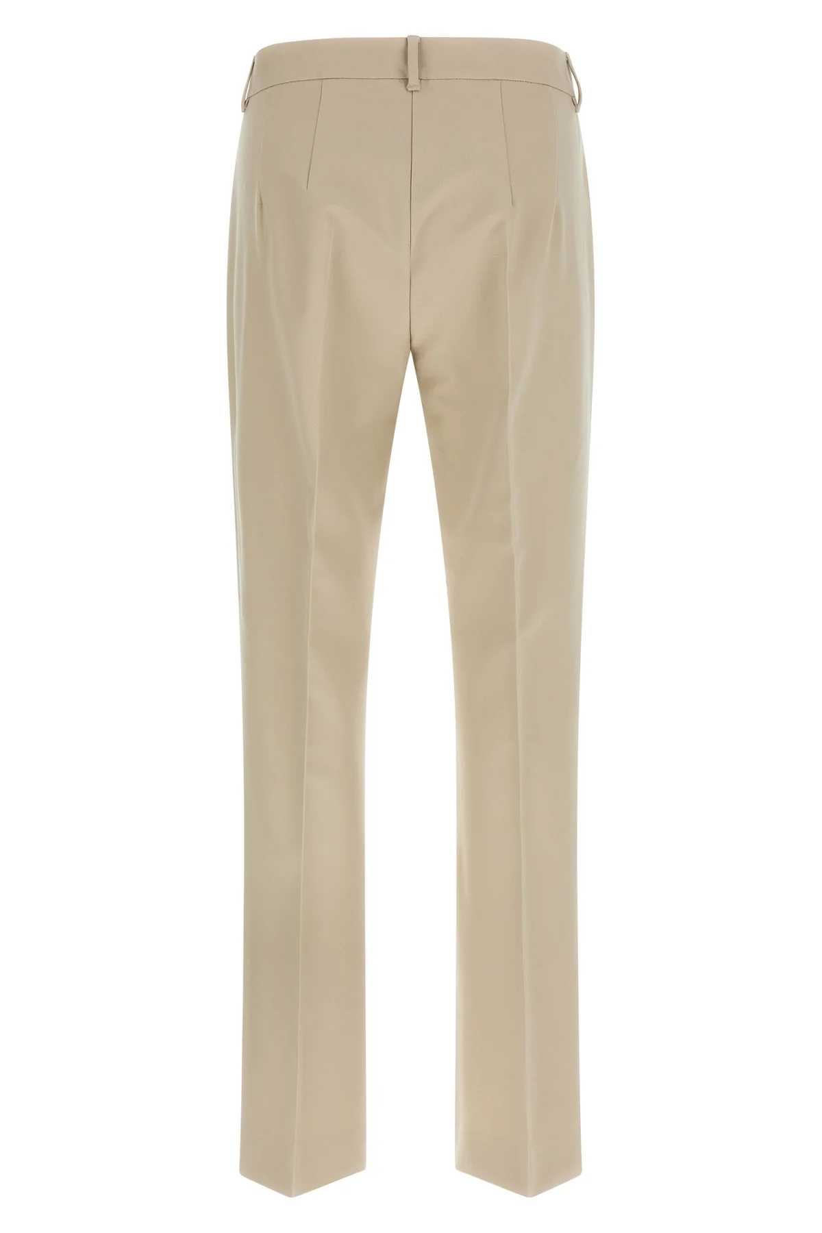 smmfatina trousers in double cotton and stretch viscose