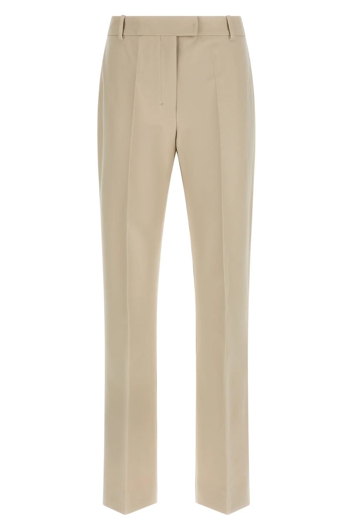smmfatina trousers in double cotton and stretch viscose