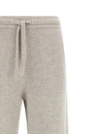smmpietra wool and cashmere yarn knit pants