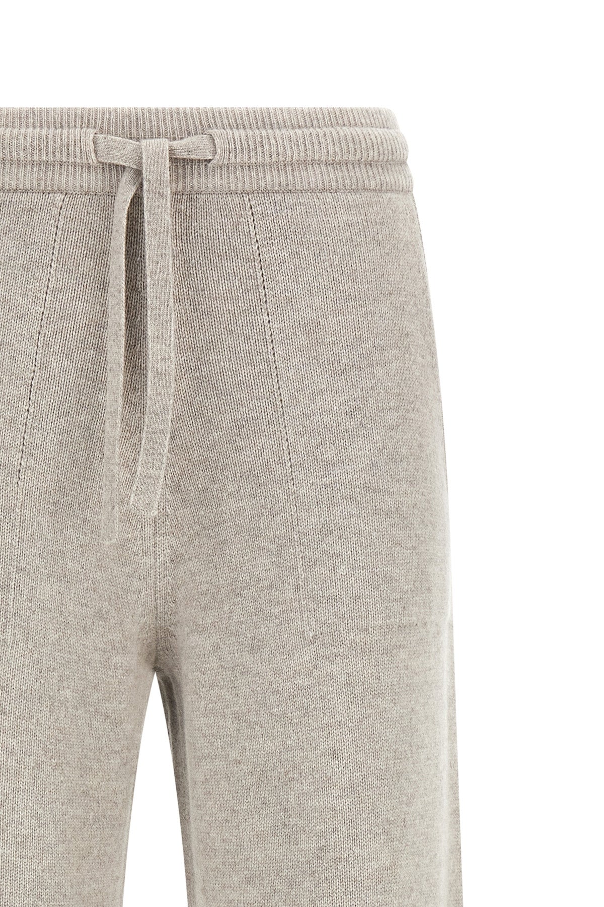 smmpietra wool and cashmere yarn knit pants